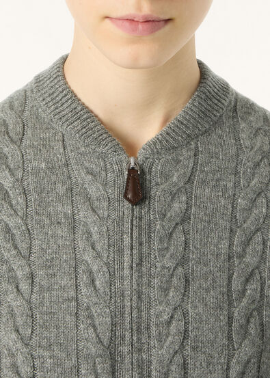 CEDAR BOMBER SWEATER CASH GG 8