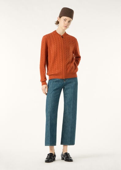 CEDAR BOMBER SWEATER CASH GG 8