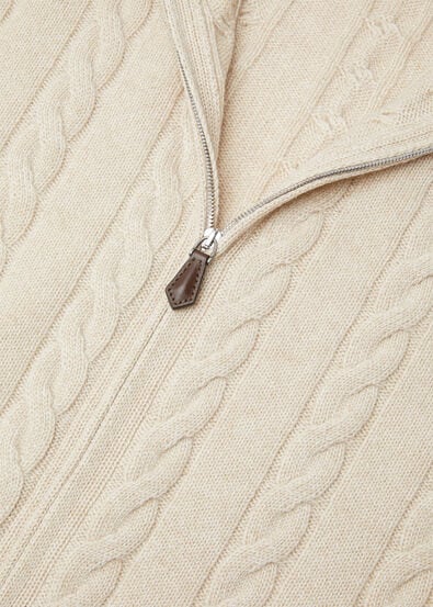 CEDAR BOMBER SWEATER CASH GG 8