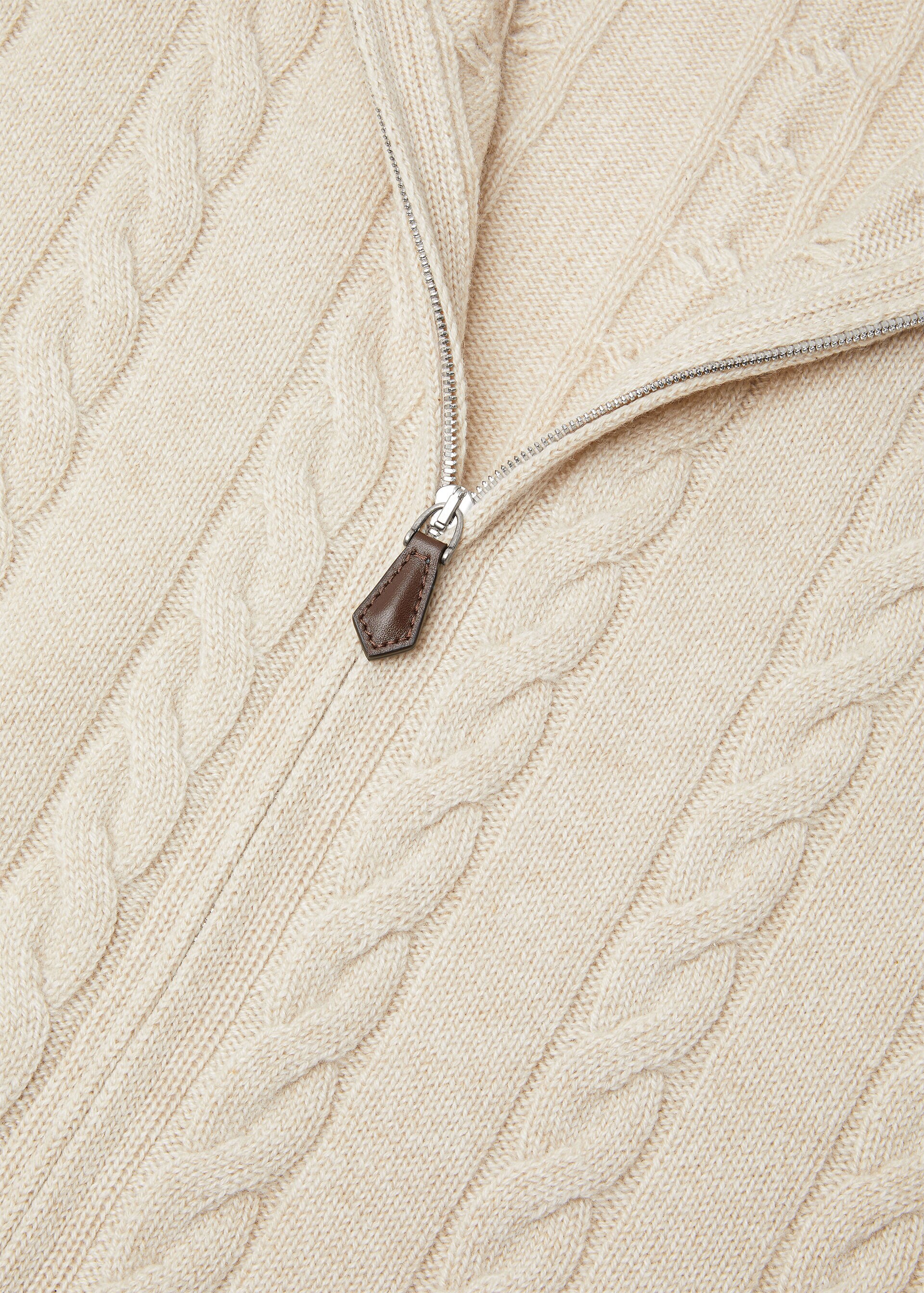 CEDAR BOMBER SWEATER CASH GG 8