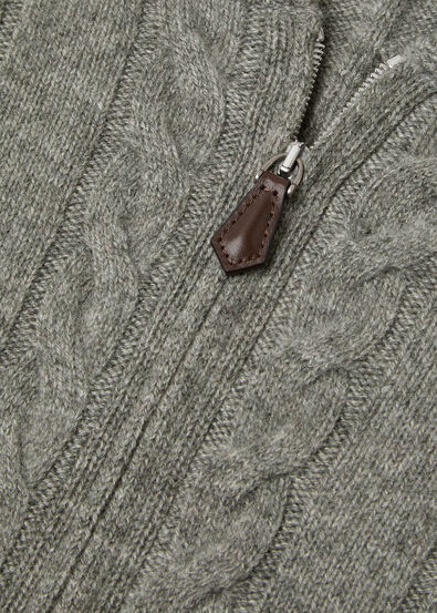 CEDAR BOMBER SWEATER CASH GG 8