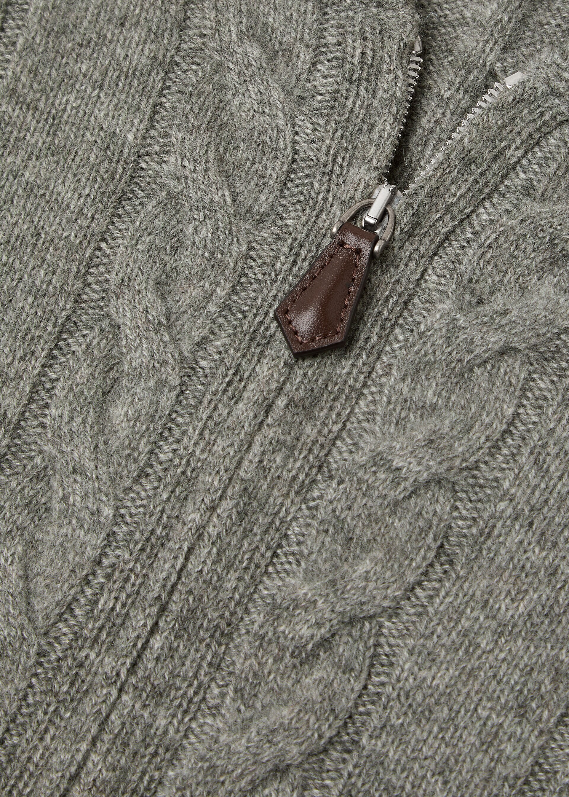 CEDAR BOMBER SWEATER CASH GG 8