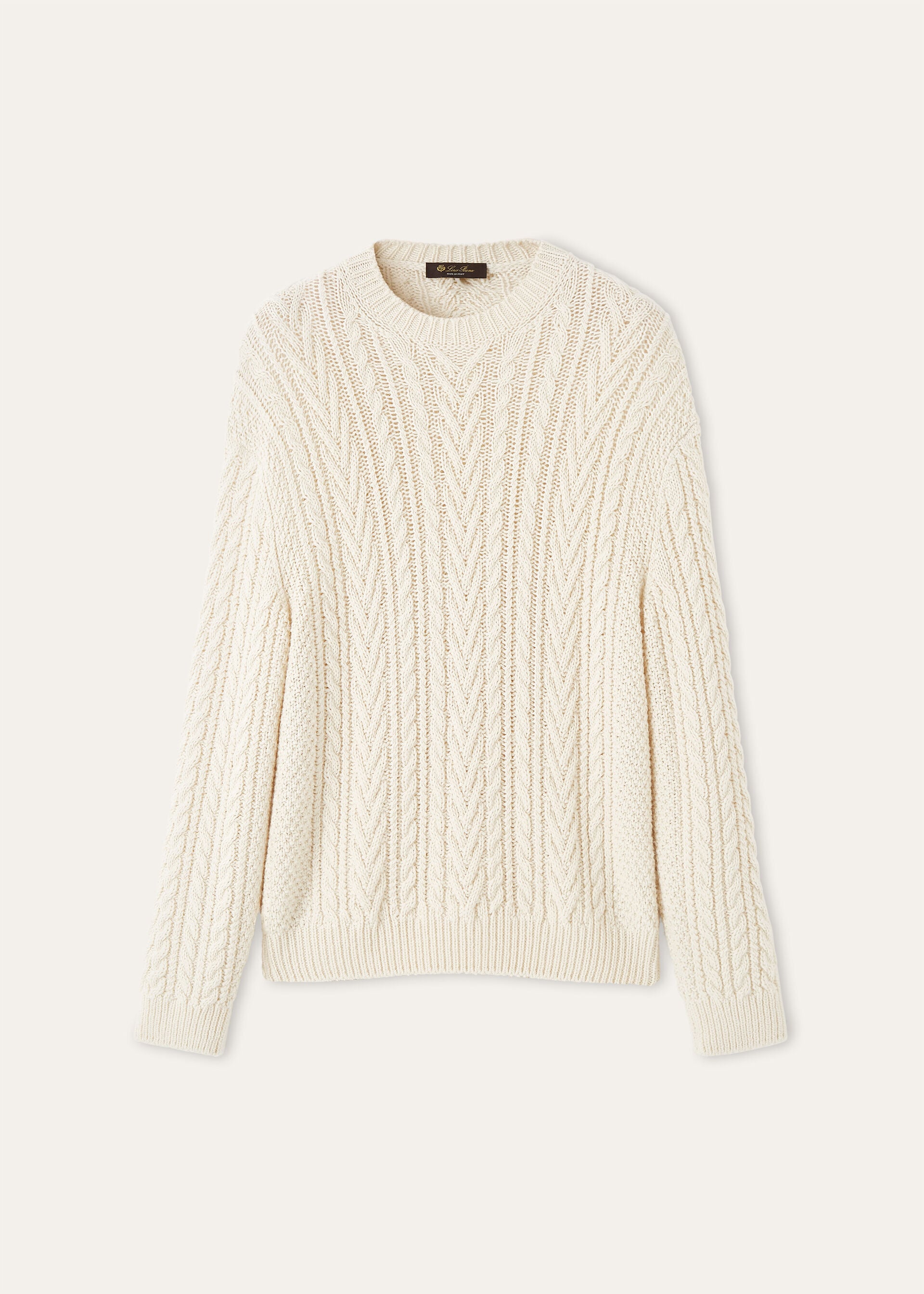 SCHOONER CREWNECK SWEATER CASH ABACA GG 3