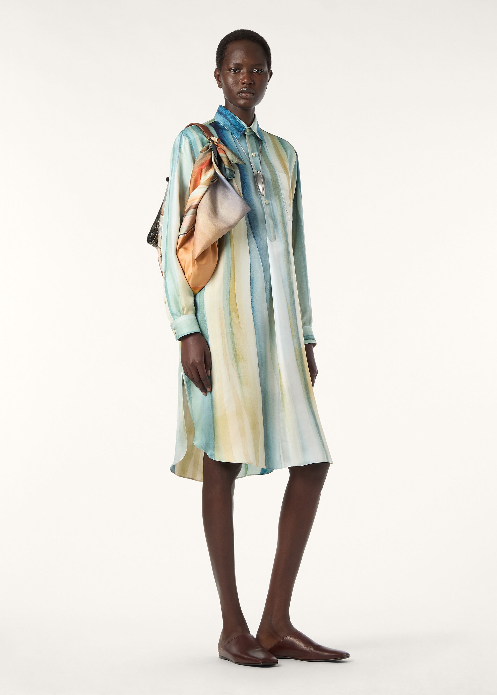 KAILEE DRESSES SUNRISE SILK TWILL