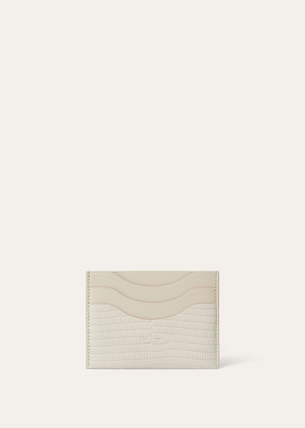 EXTRA CARDHOLDER ROUNDED LTH/LIZARD