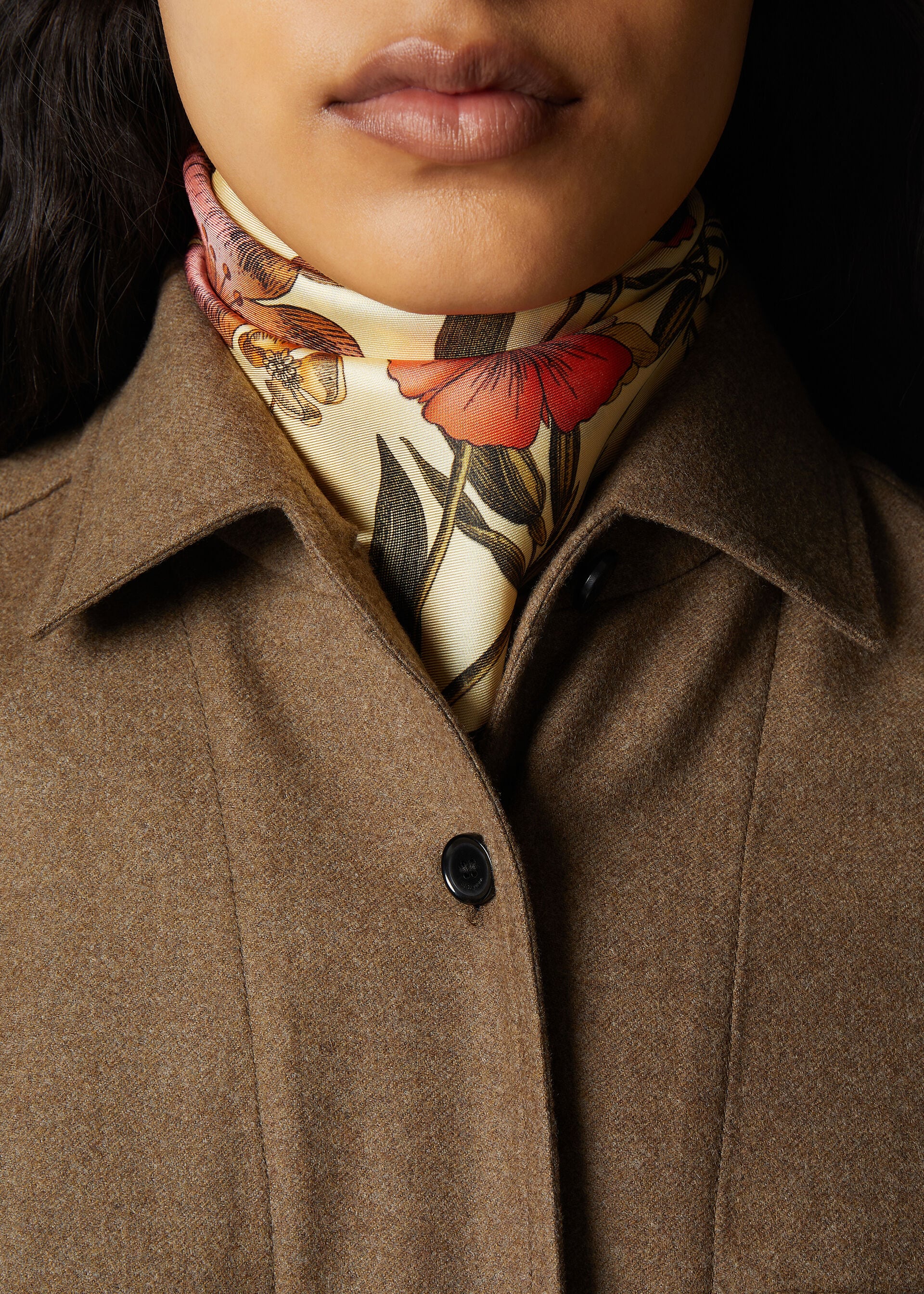 LORO PIANA ENCICLOPEDIA DEL LINO FLD90 SILK TWILL