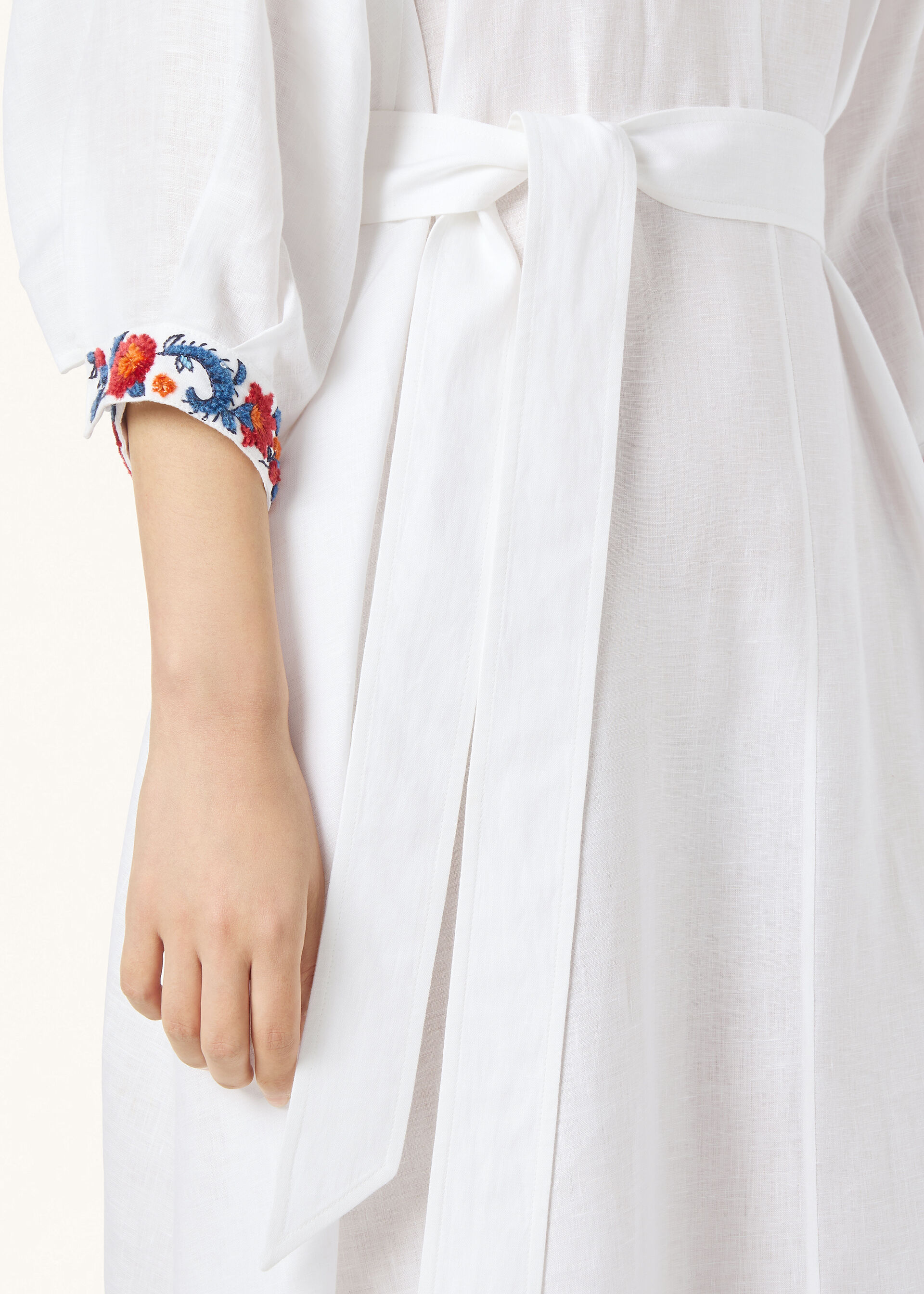 MINA EMBROIDERED DRESS SOLAIRE