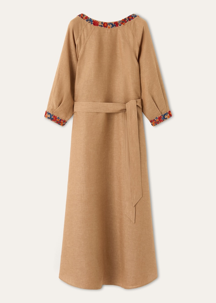 MINA EMBROIDERED DRESS SOLAIRE_FAQ9654_E0HF_5