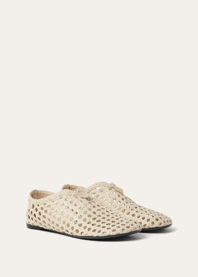 FLOATY FLAT WOVEN GOAT LEATHER_FAQ9749_D10E_3