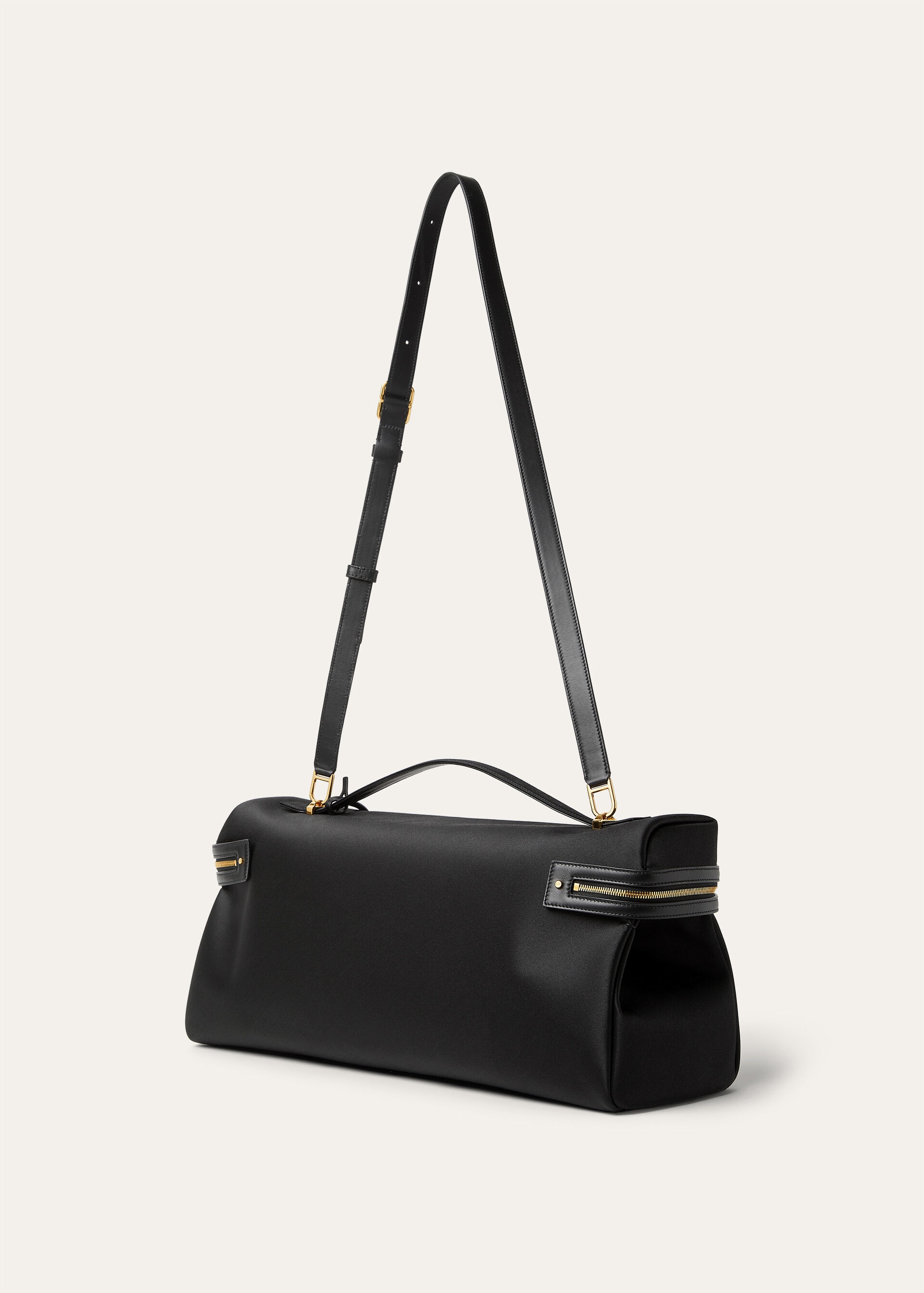 EXTRA SOFTY BAG L44 SATIN/ROUNDED LEATHER SC