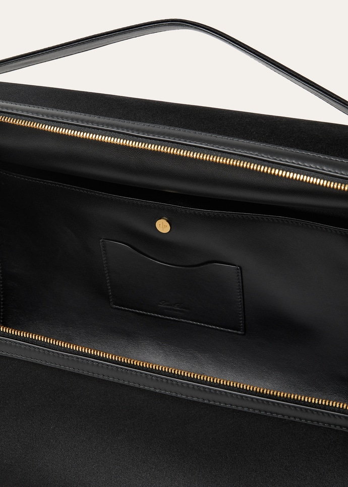 EXTRA SOFTY BAG L44 SATIN/ROUNDED LEATHER SC_FAQ9857_804L_NR_6