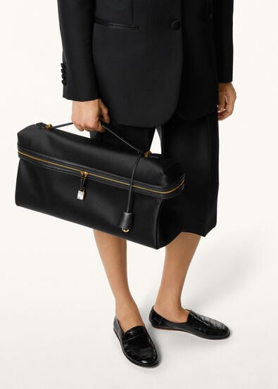 EXTRA SOFTY BAG L44 SATIN/ROUNDED LEATHER SC