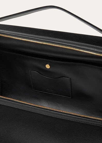 EXTRA SOFTY BAG L44 SATIN/ROUNDED LEATHER SC