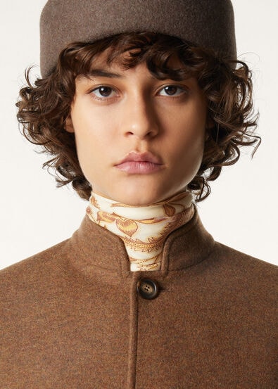 DAFFODIL GARDEN FOULARD 90 CASH SILK