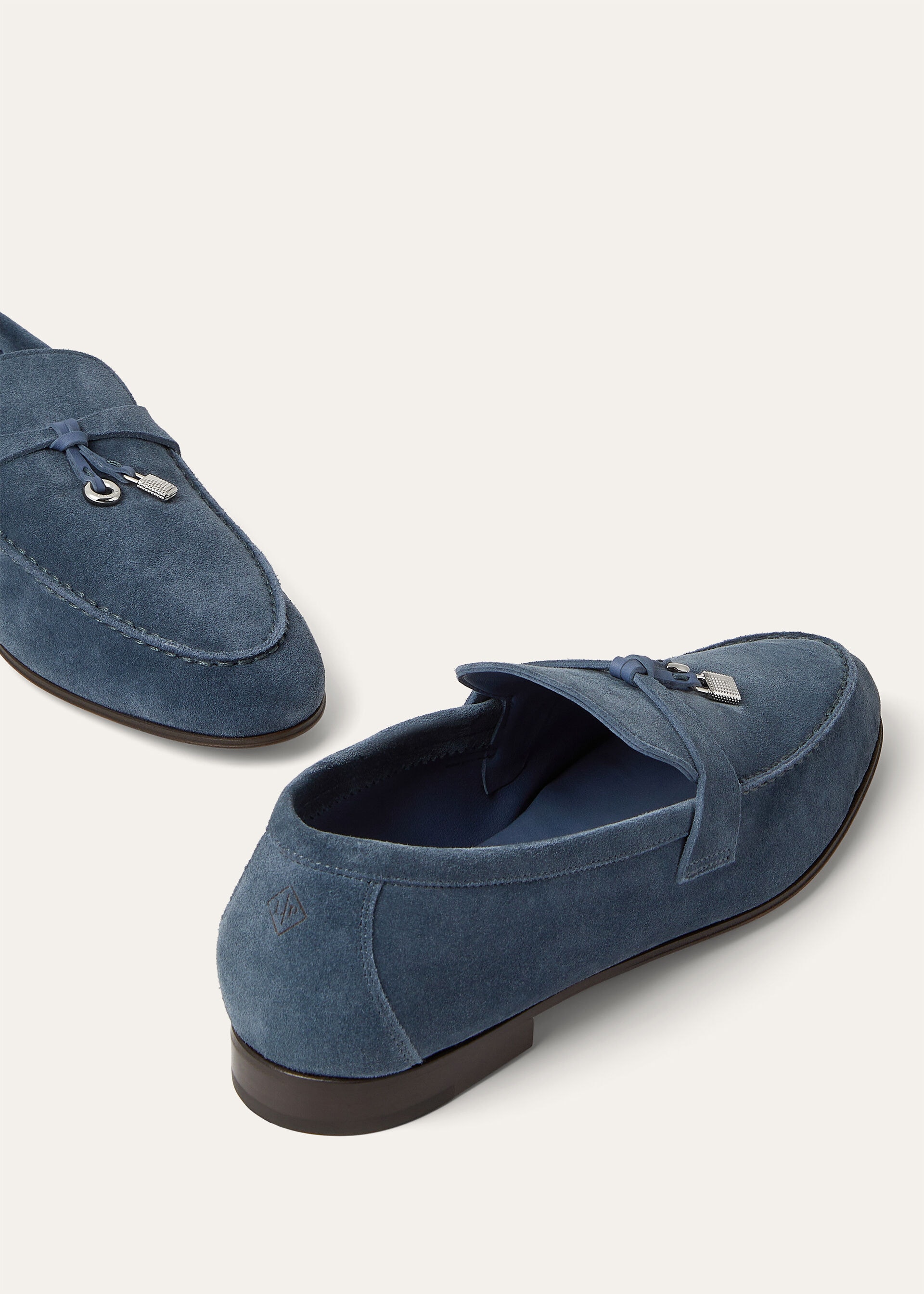 JOAN CHARMS LOAFER LUXURY SUEDE