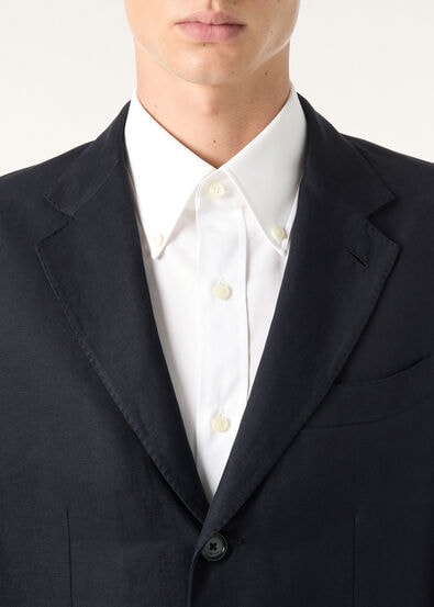 TORINO NOTCH SB LIGHT JACKET LINEN SILK