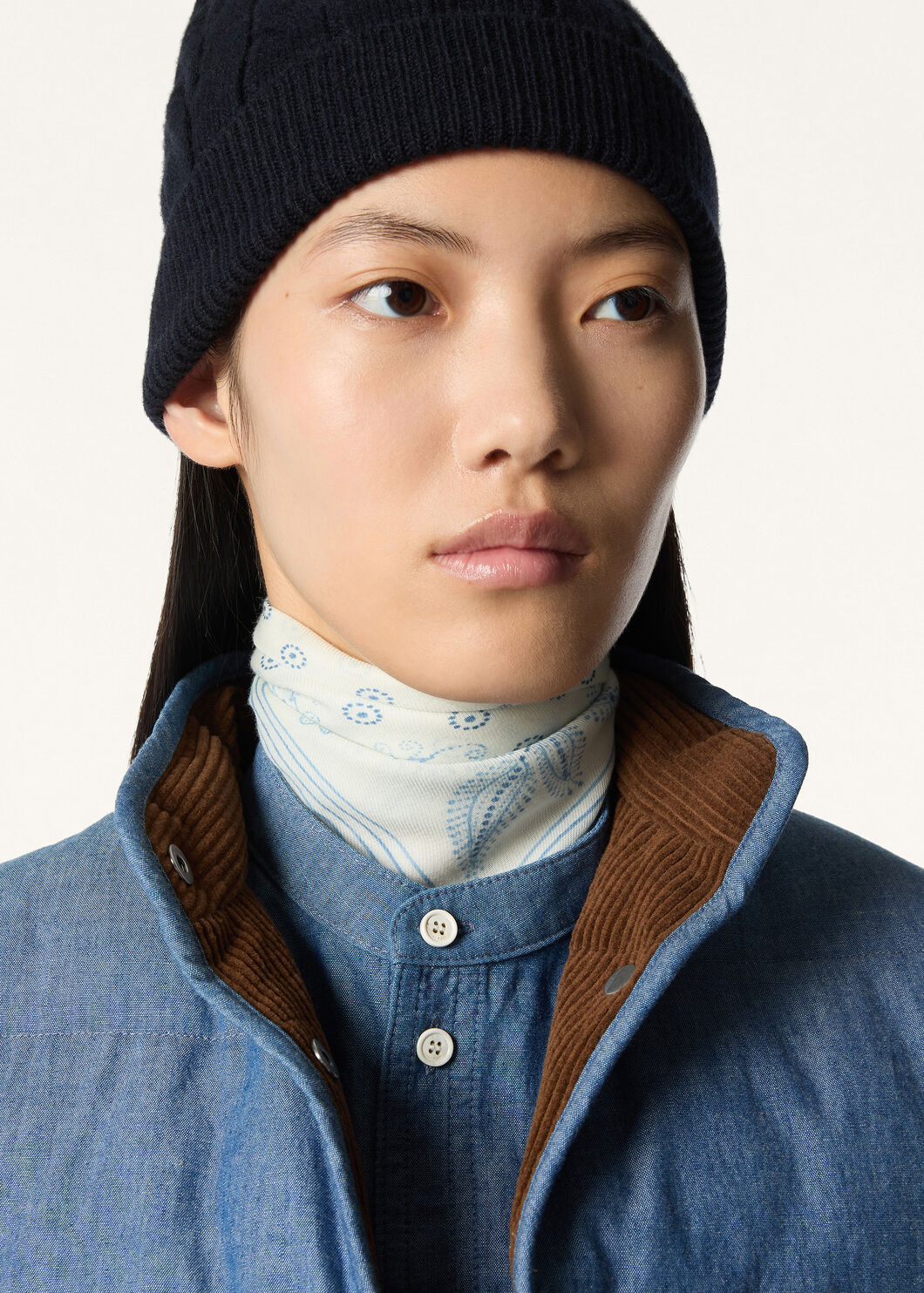 DAISY BANDANA FOULARD 60 WOOL