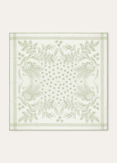 DAISY BANDANA FOULARD 90 WOOL