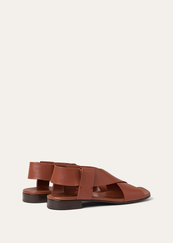 MARGE FLAT SANDAL NATURAL LAMBSKIN_FAQ9992_H12A_4