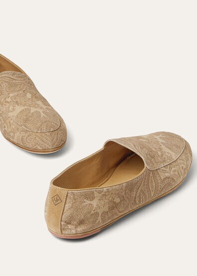 ANTON WALK LOAFER CHANDANI HORSE PRINTED SUEDE