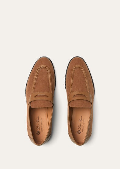 SERGIO WALK LOAFER CANVAS & CALF AF