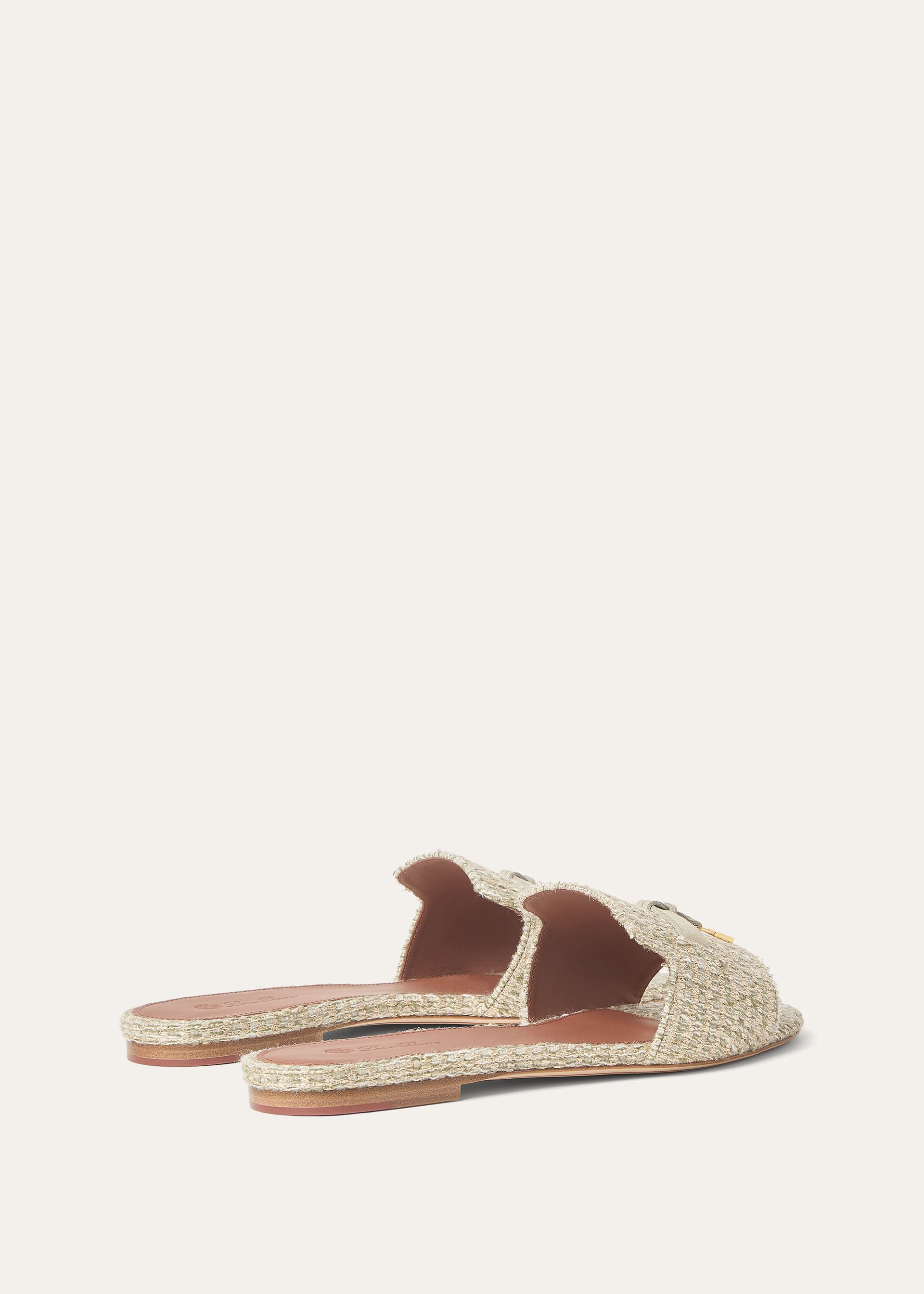 SUMMER CHARMS FLAT MULE HOLIDAY METARILLIC T AF