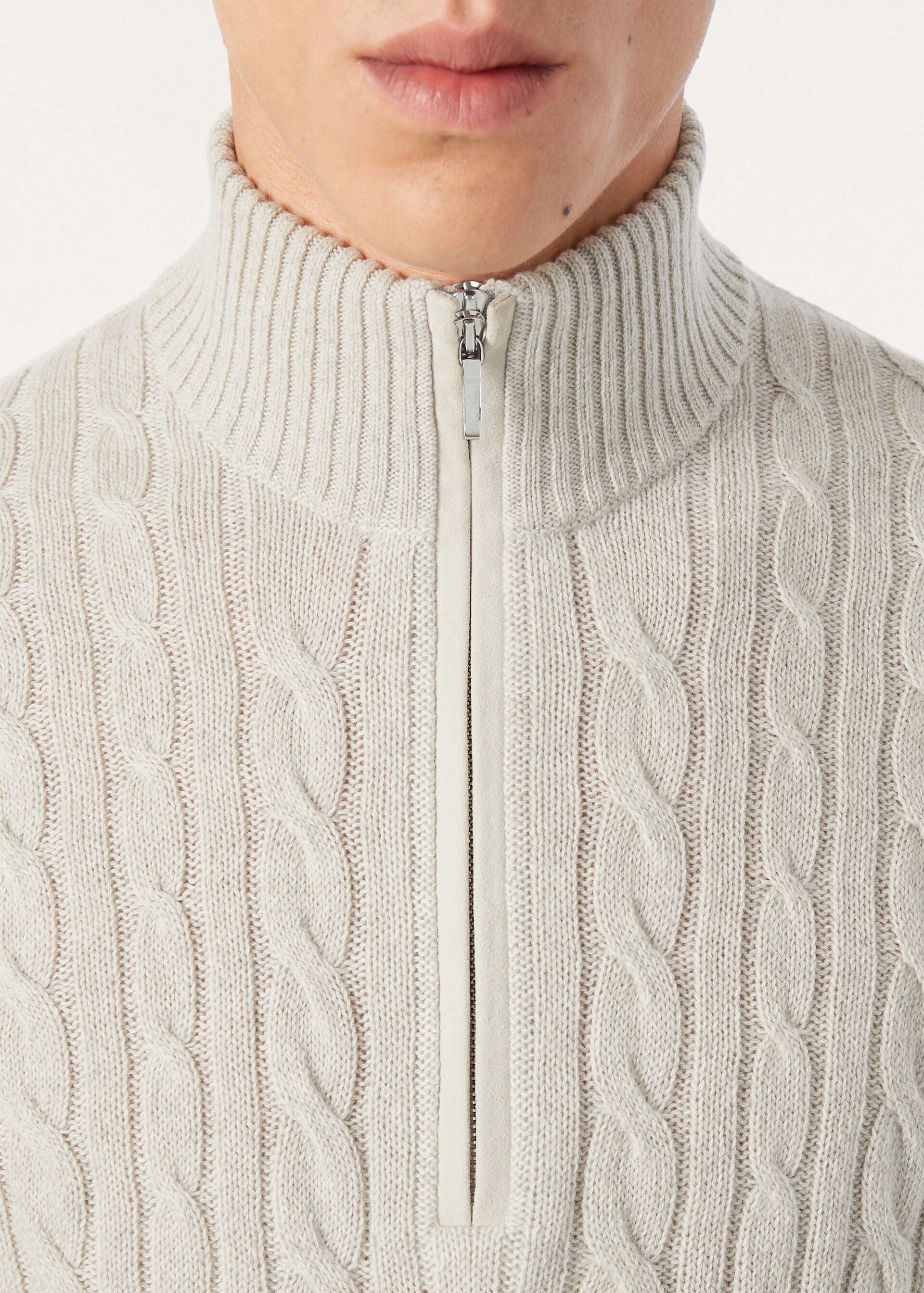 MEZZOCOLLO BABY CASH LIGHT TRECCIA