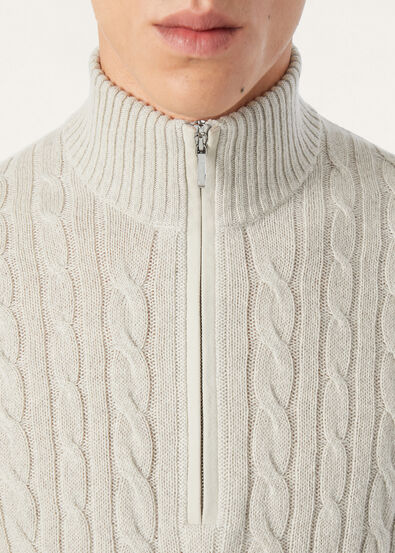 MEZZOCOLLO BABY CASH LIGHT TRECCIA