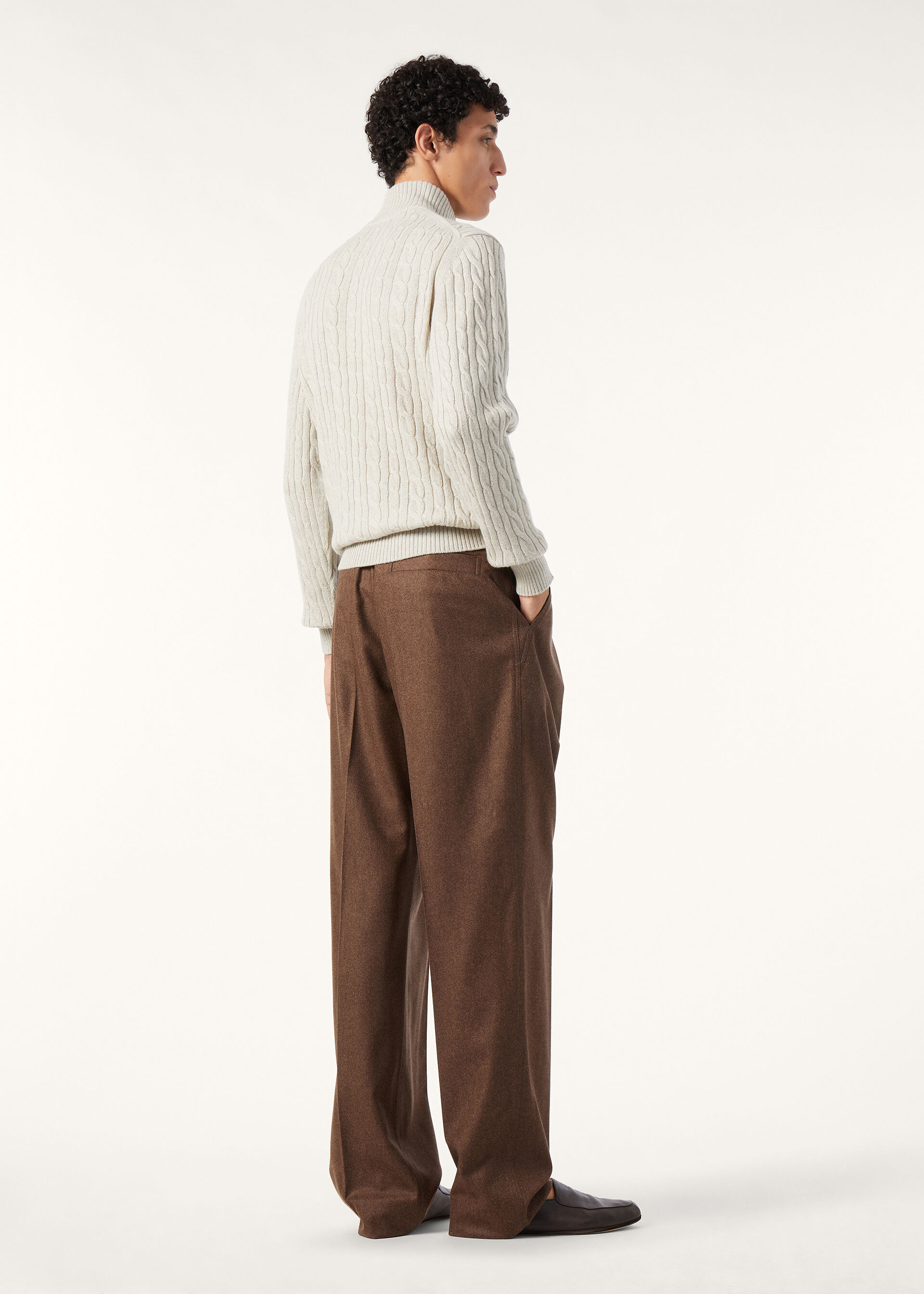 MEZZOCOLLO BABY CASH LIGHT TRECCIA