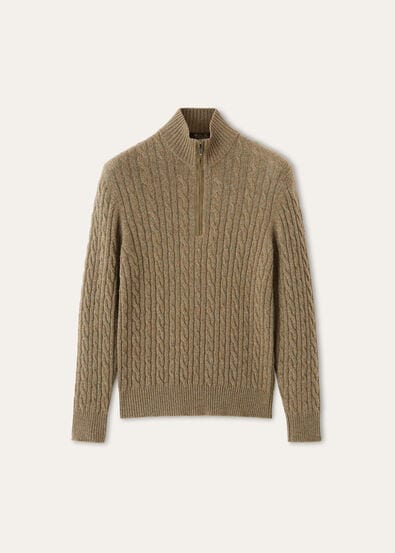 MEZZOCOLLO BABY CASH LIGHT TRECCIA