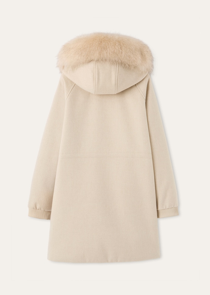 GIUB. LORO PIANA ICERY LONG CASH STORM CAPP.VOLPE_FAE2856_A193_2