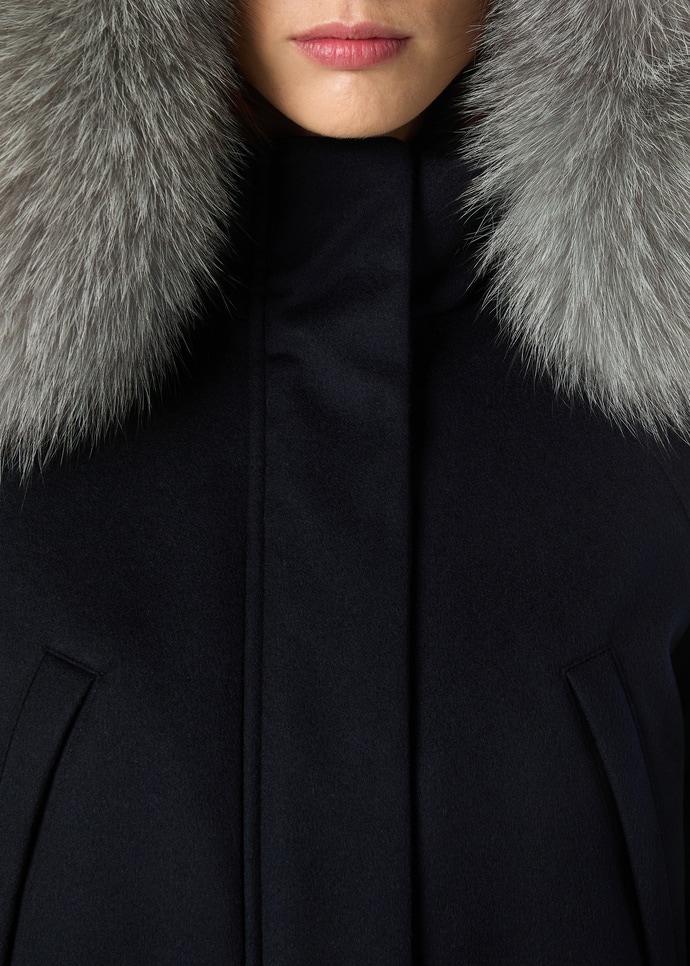 GIUB. LORO PIANA ICERY LONG CASH STORM CAPP.VOLPE_FAE2856_W000_2