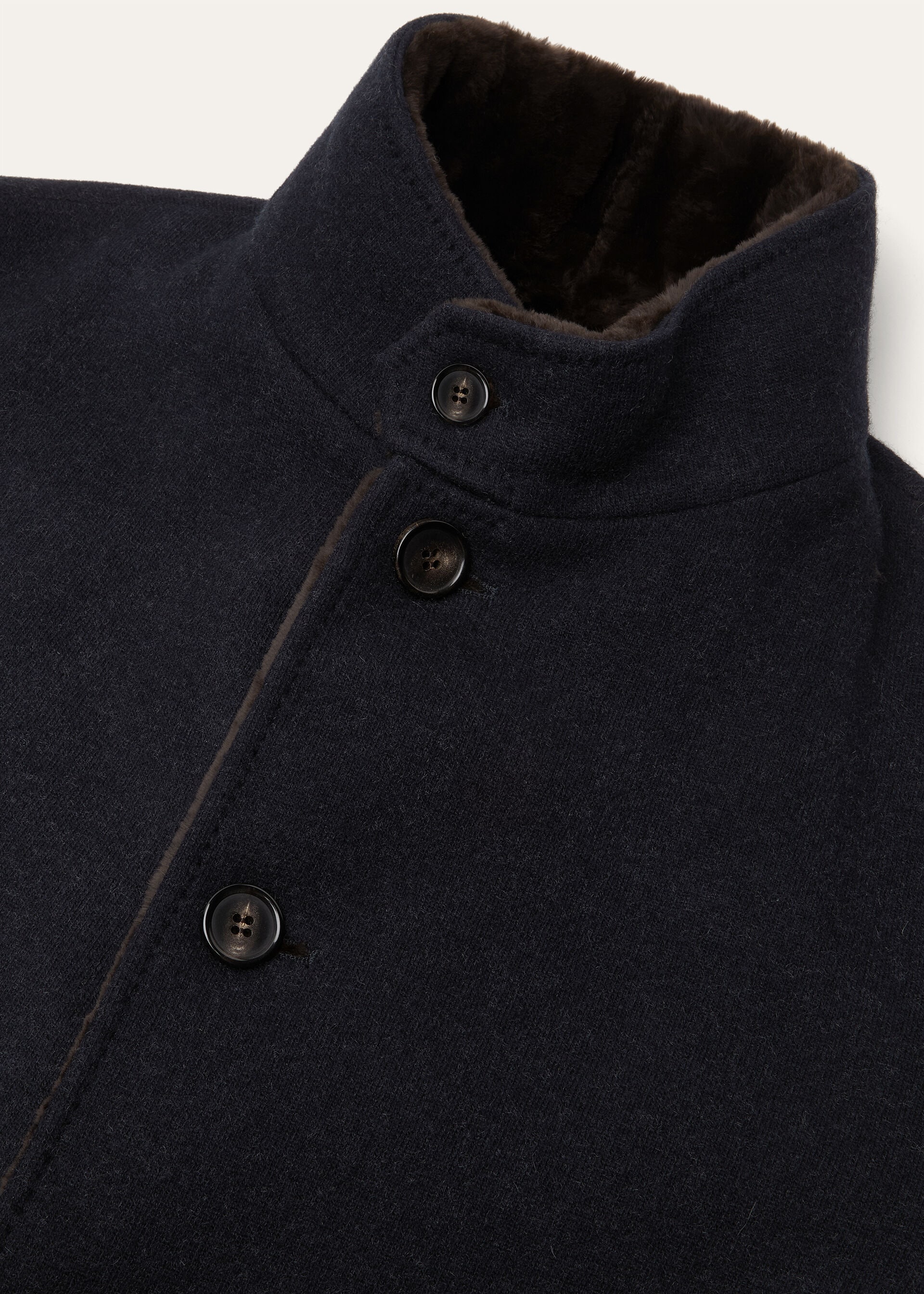 SWEATER COAT LIGHT CASH DOUBLE/CASTORINO