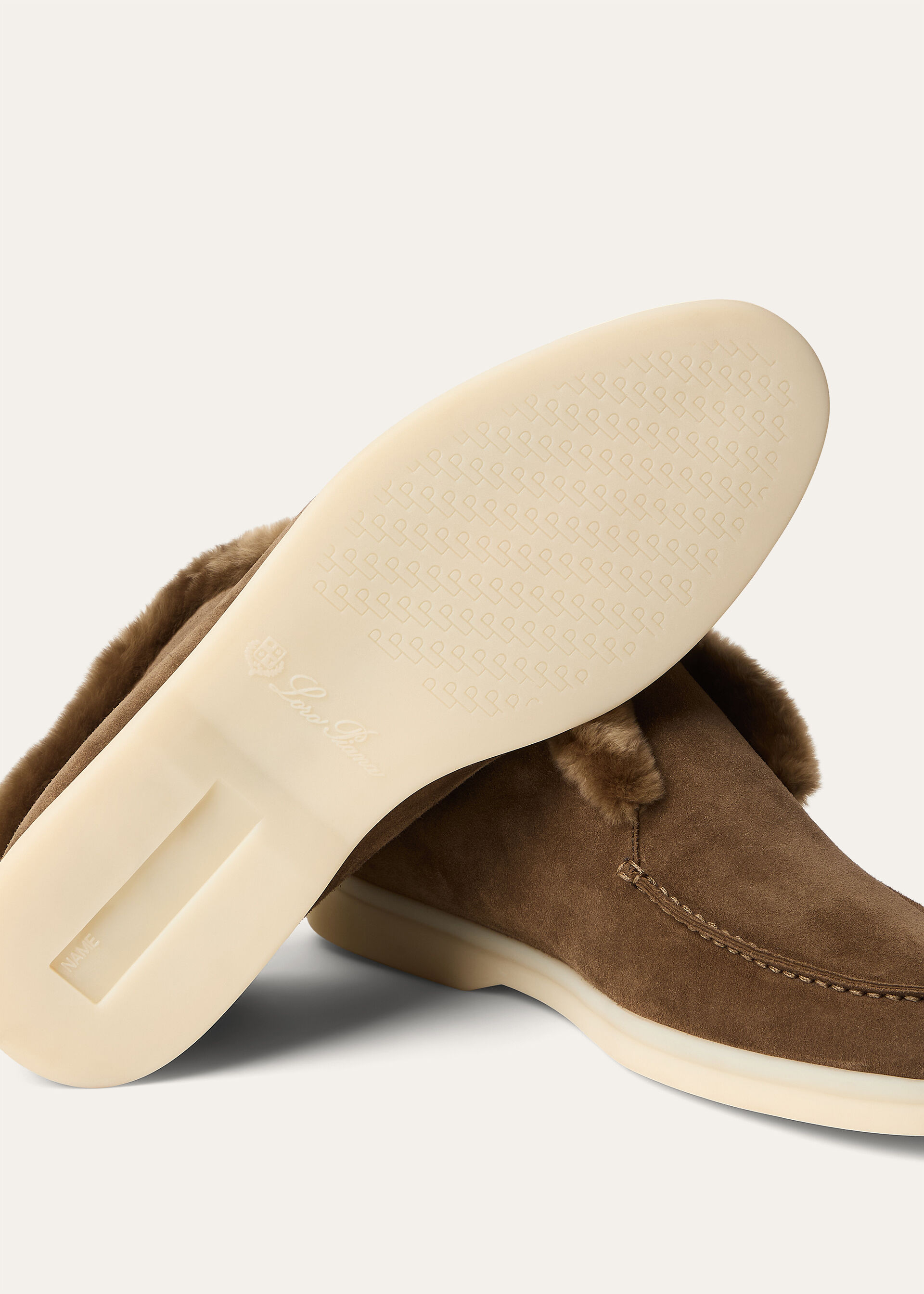 OPEN WALK SUEDE FUR