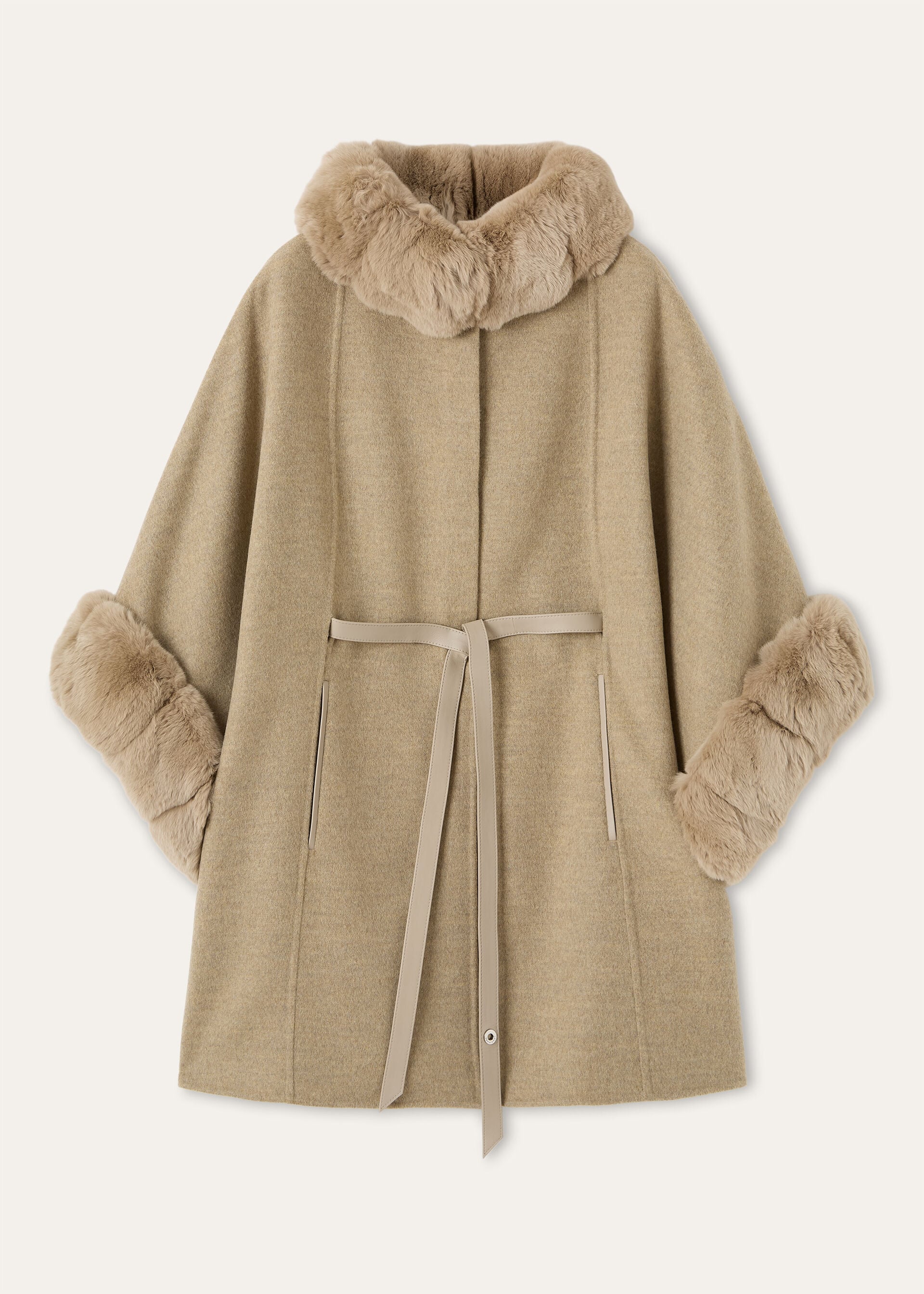 SALZBURG CAPE CASH DOUBLE CINCILLA