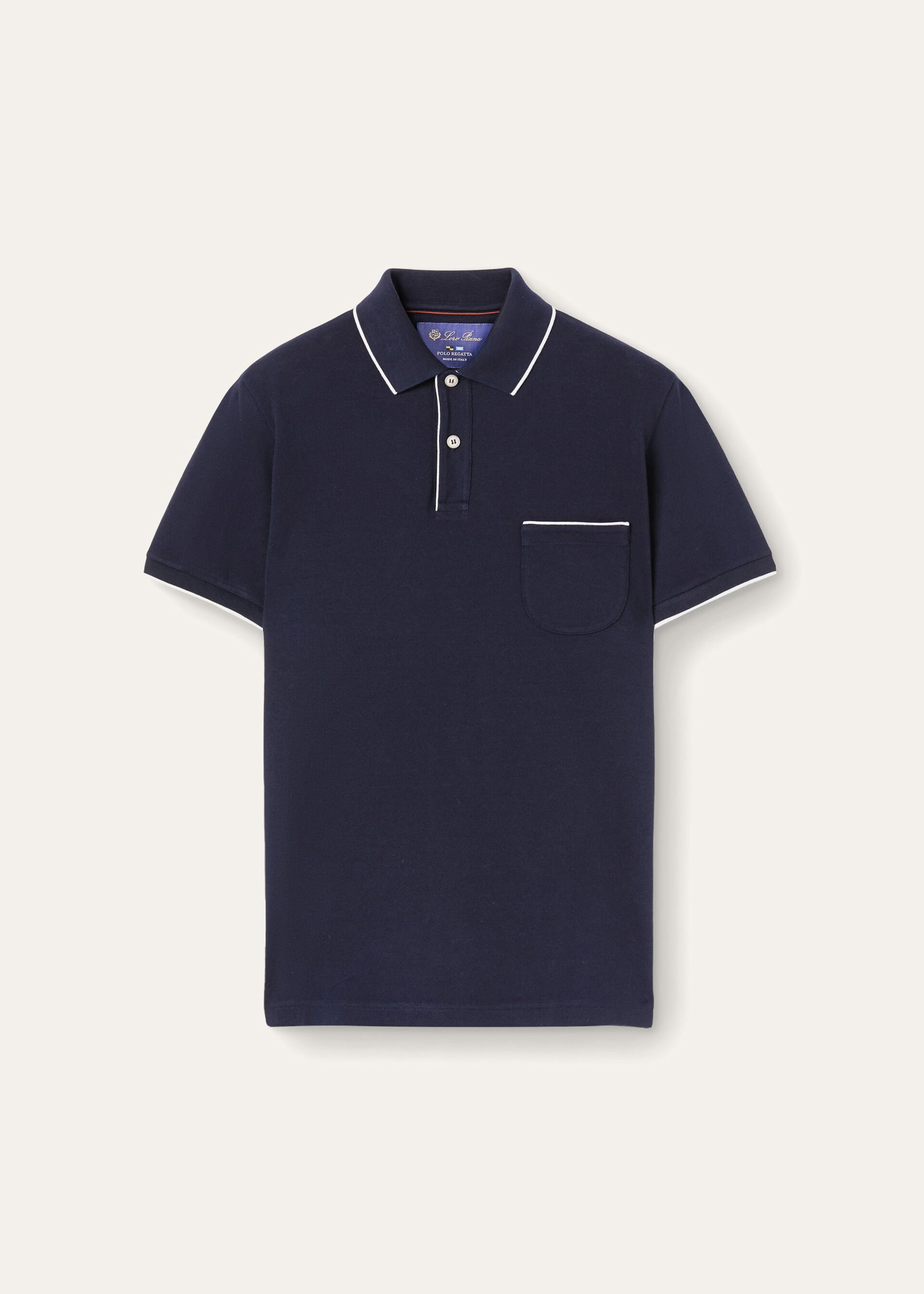 POLO RIB MM REGATTA COMFORT PIQUE' COTTON