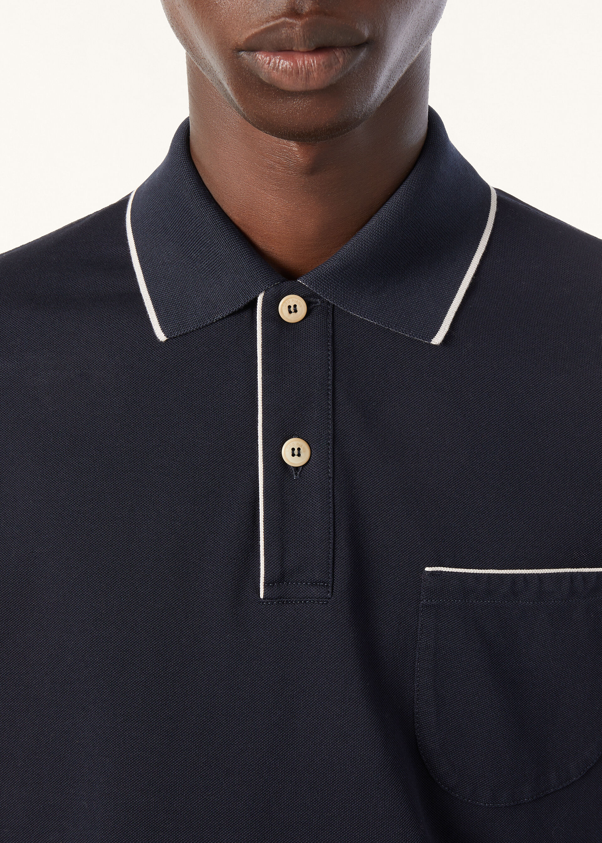 POLO RIB MM REGATTA COMFORT PIQUE' COTTON