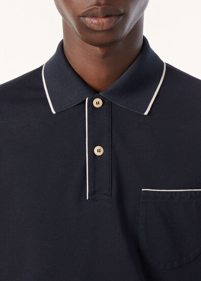 POLO RIB MM REGATTA COMFORT PIQUE' COTTON