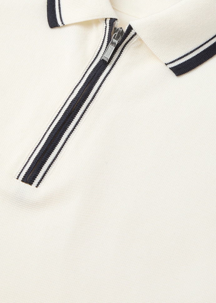 POLO ZIP MM REGATTA COMFORT PIQUE' COTTON_FAI0736_1599_7