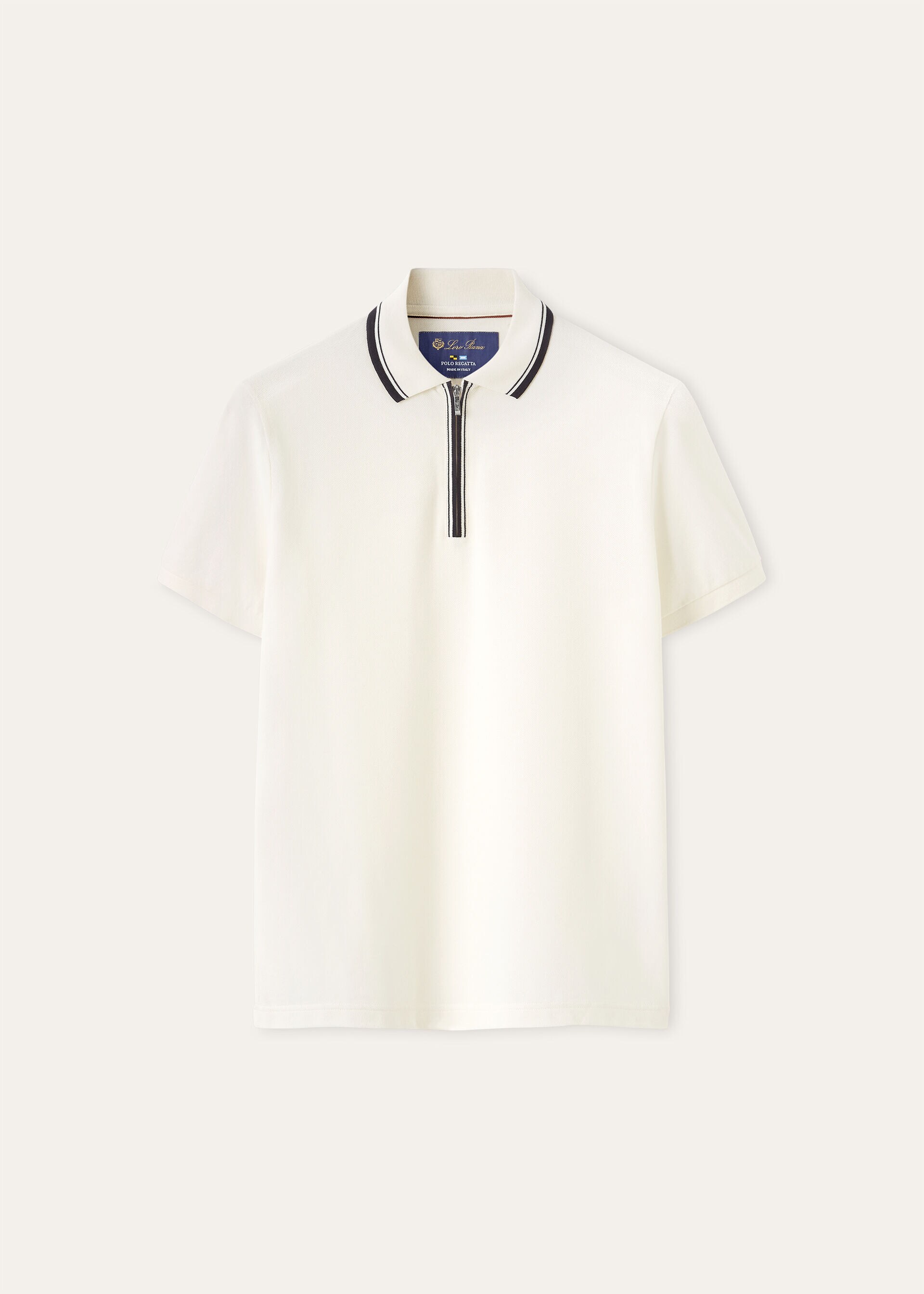 POLO ZIP MM REGATTA COMFORT PIQUE' COTTON