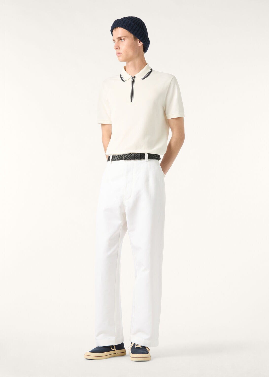 POLO ZIP MM REGATTA COMFORT PIQUE' COTTON