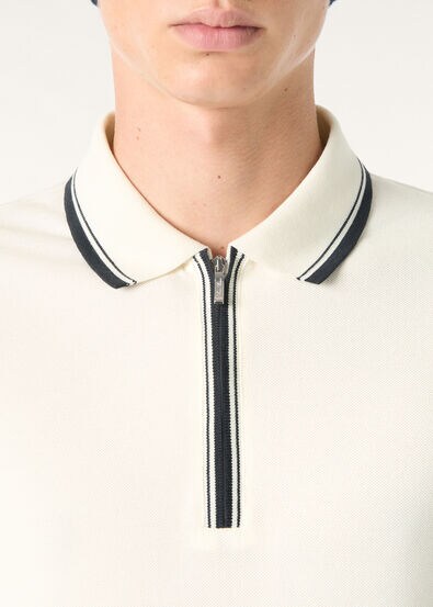 POLO ZIP MM REGATTA COMFORT PIQUE' COTTON
