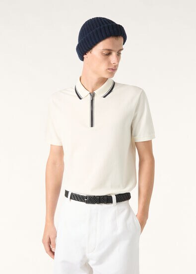 POLO ZIP MM REGATTA COMFORT PIQUE' COTTON