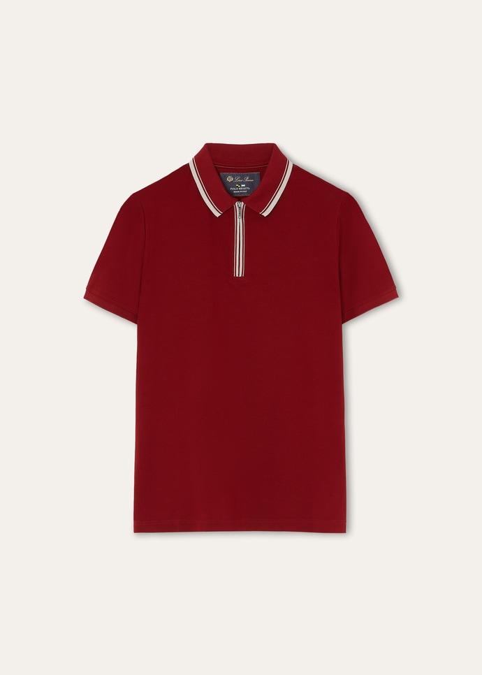 POLO ZIP MM REGATTA COMFORT PIQUE' COTTON_FAI0736_R0DX_1