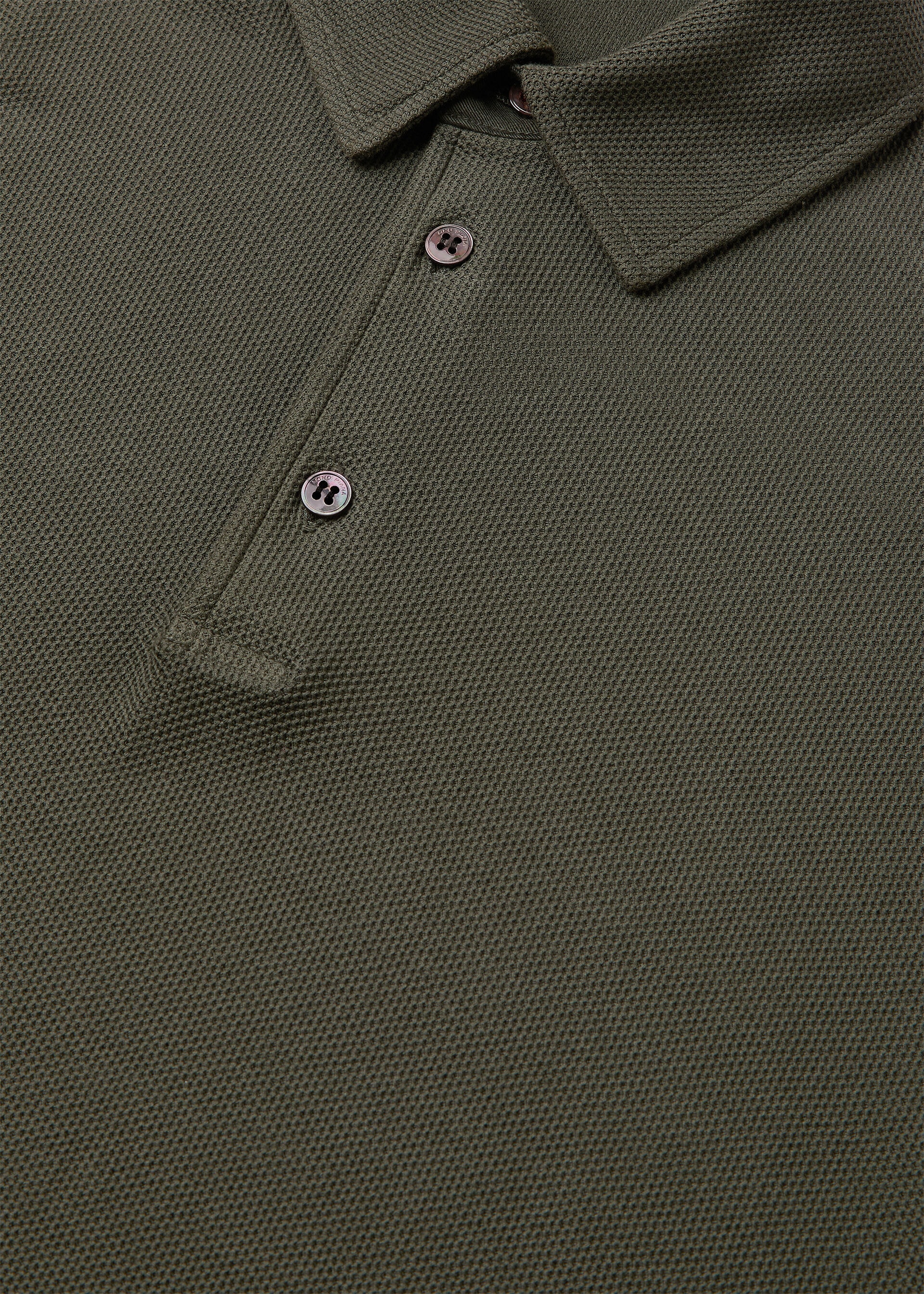 LEMME LS POLO PIQUE' HUCKLACE DYED