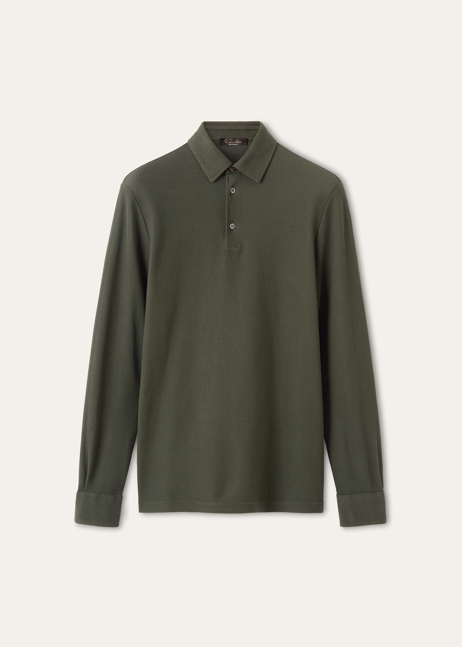 LEMME LS POLO PIQUE' HUCKLACE DYED