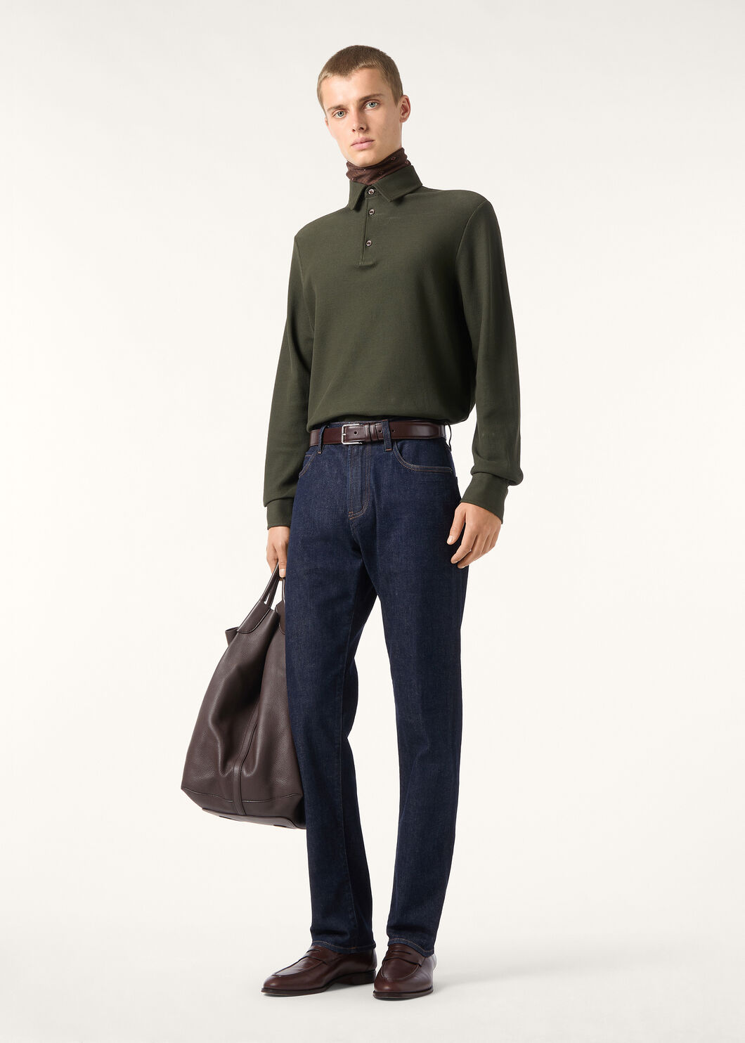 LEMME LS POLO PIQUE' HUCKLACE DYED