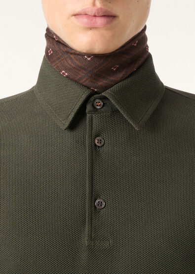 LEMME LS POLO PIQUE' HUCKLACE DYED