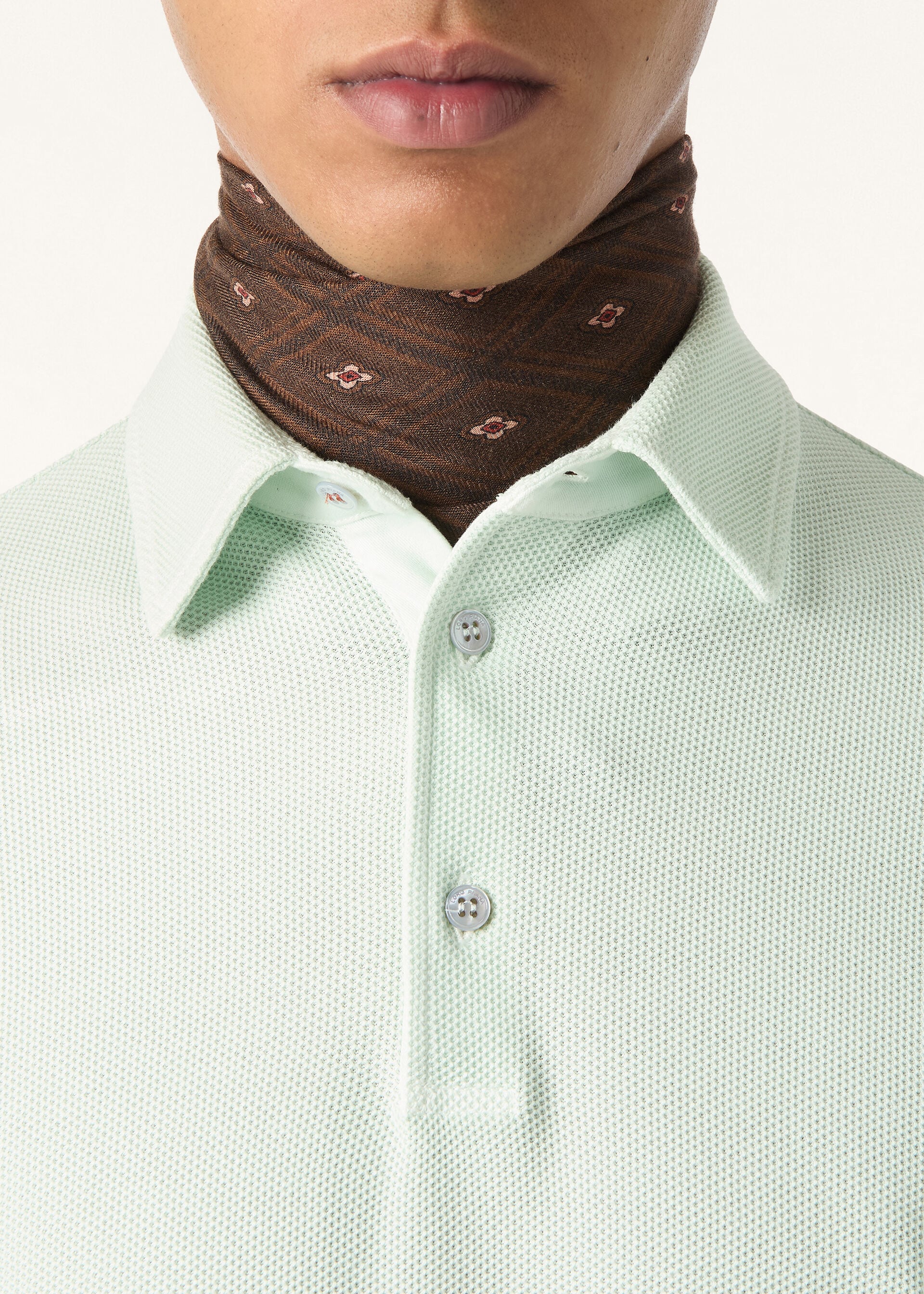 LEMME LS POLO PIQUE' HUCKLACE DYED