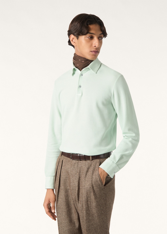 LEMME LS POLO PIQUE' HUCKLACE DYED_FAI1311_51IU_3